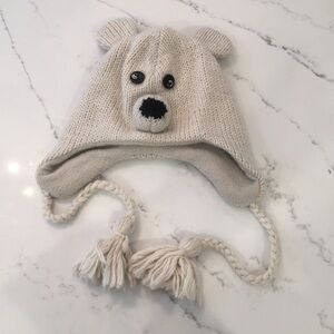Wool Polar Bear Hat